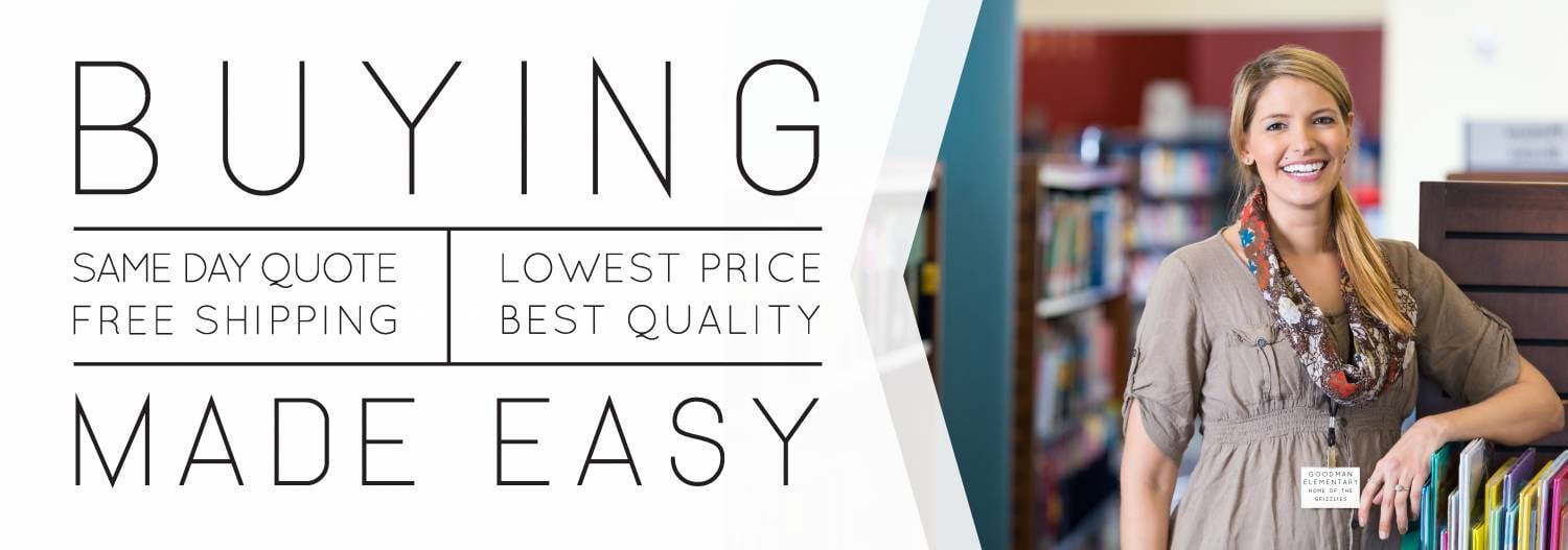 Buying books banner